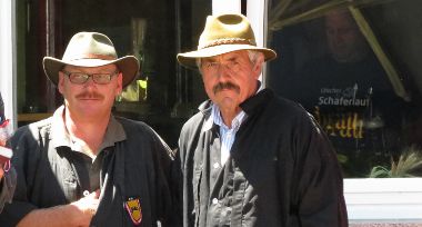 Bad Urach 2015 - Fachkundiges und faires Richterteam: Holger Banzhaf und Manfred Voigt (v.l.) | Foto: Susanne Lorch